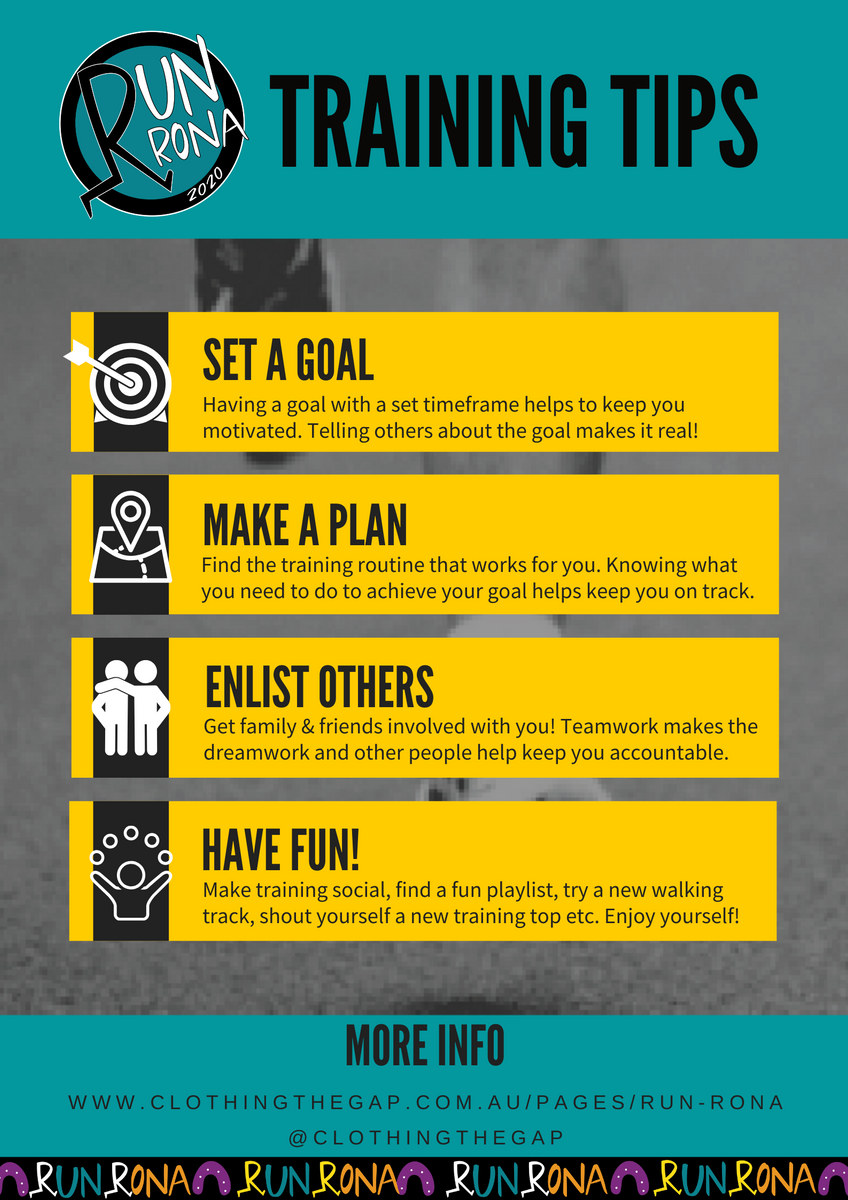 Training Tips #GetOutThatDoor – Spark Health Australia